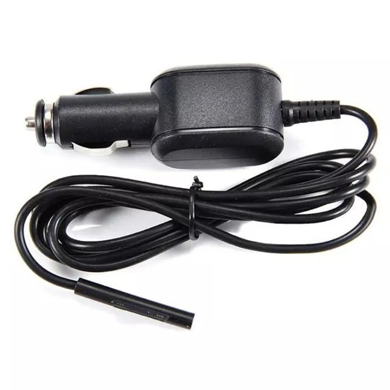 สำหรับ Surface Pro 7/6/5/4/3 Car Charger Adapter DC 15V 3A USB รถชาร์จสำหรับแล็ปท็อปพื้นผิวสาย
