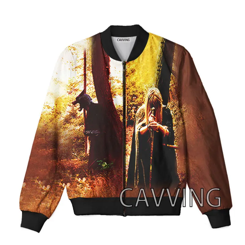 CAVVING 3D Printed  Summoning  Band  Zipper Bomber Jackets Men Overcoat Mens Coat Zip Up Jackets for Women/Men