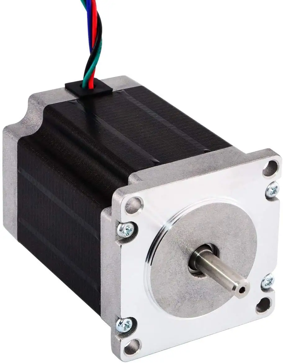 US Stock! Wantai 3PCs Nema23 Stepper Motor 57BYGH840-26 4.0A 340oz-in 84mm 4-lead CE ROHS ISO CNC Router 3040