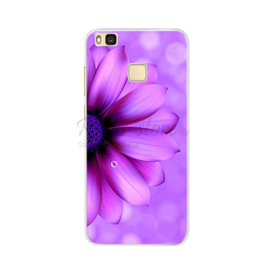 For Cover Huawei P9 Lite Case Cute Animal Black Silicon Soft TPU for Funda Huawei P9 Lite Case 2016 P 9 P9Lite Phone Back Cases