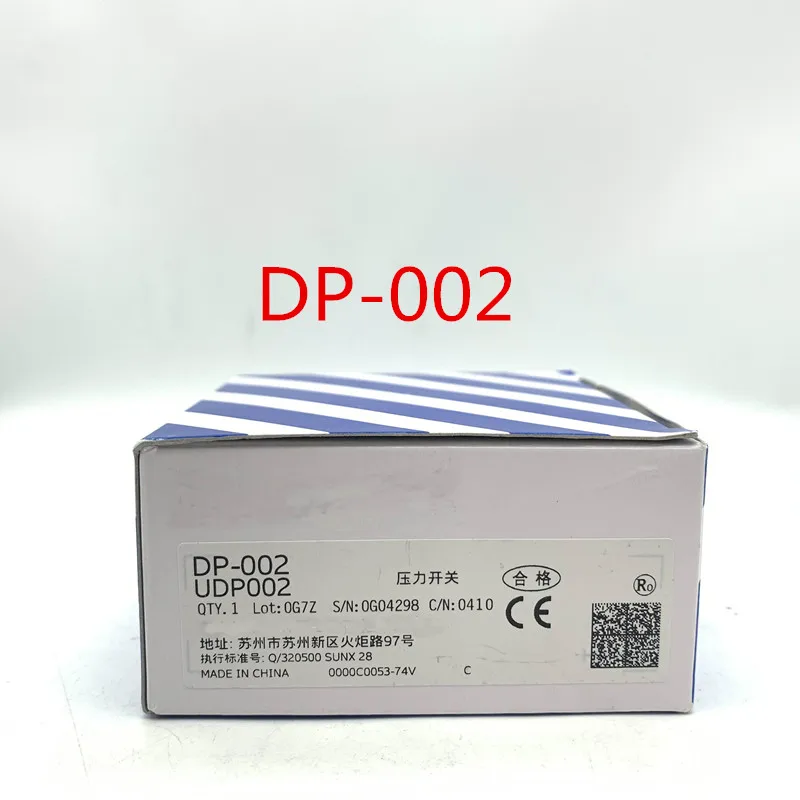 DP-002 New Original Genuine Digital High Pressure Vacuum Type Sensor NPN for Gas 0 to 145 PSI (0.000 to +1.000 MPa)