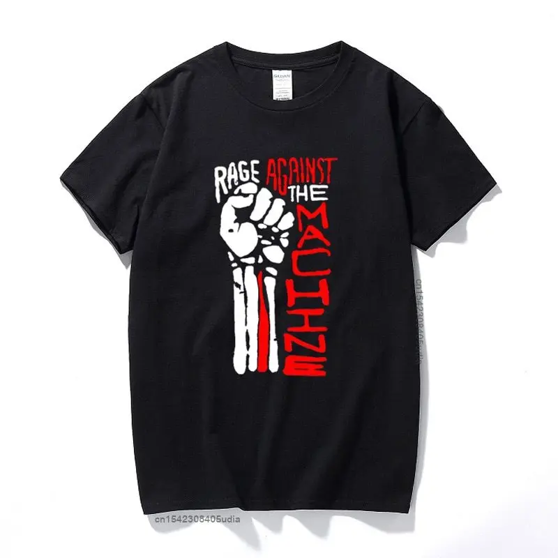 Nouvelle Mode Hommes Tshirt Rage Against The Machine T-Shirt Pour Hommes En Coton Décontracté À Manches Courtes T-Shirt Tops T-Shirt Homme