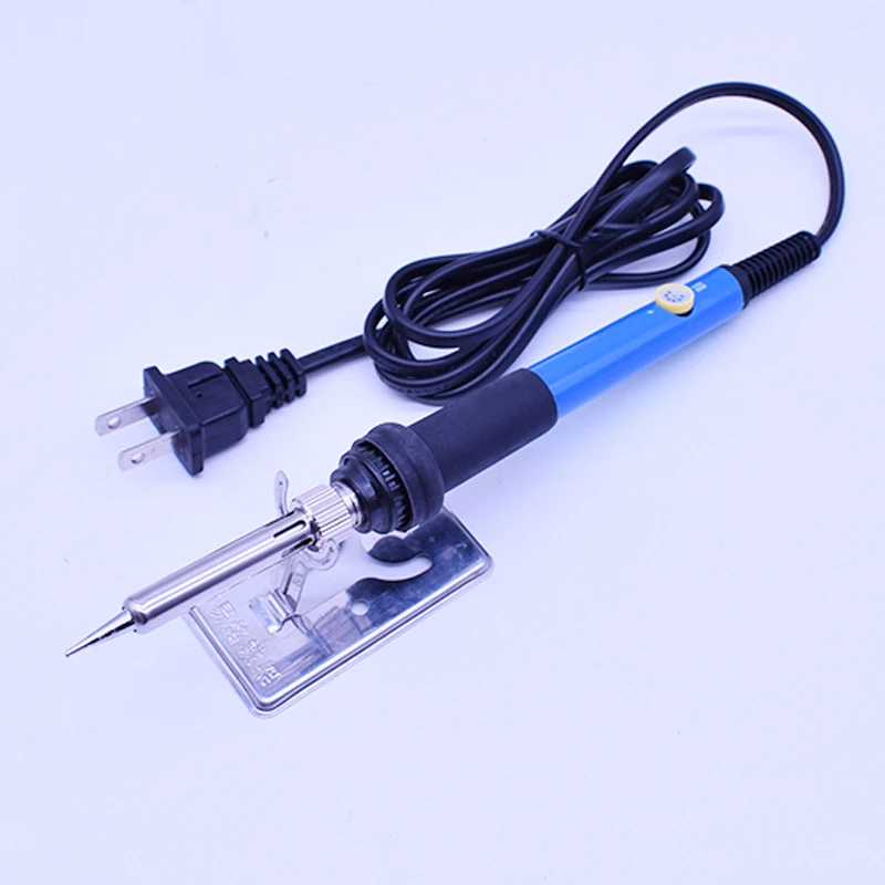 Kit de ferramentas para soldagem de ferro elétrico, pontas de aquecimento, temperatura constante, 220v, 110v, 60w