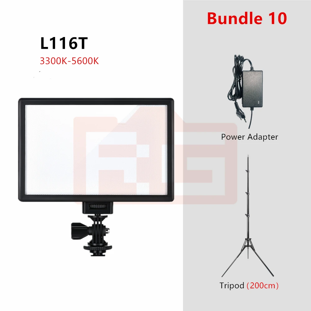Viltrox L116T Led Video Licht Ultra Dunne Lcd Bi-Color Dimbare Studio Led Verlichting Lamp Panel Voor Camera Dv make-Up Vlog Tiktok