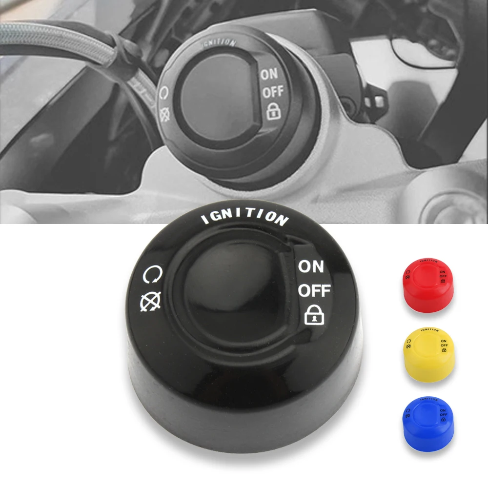 

Motorcycle Engine One-key Start Stop Button Cap Protector Cover For BMW R1200GS R1250GS ADV R1250 RT R RS F750 850 F900