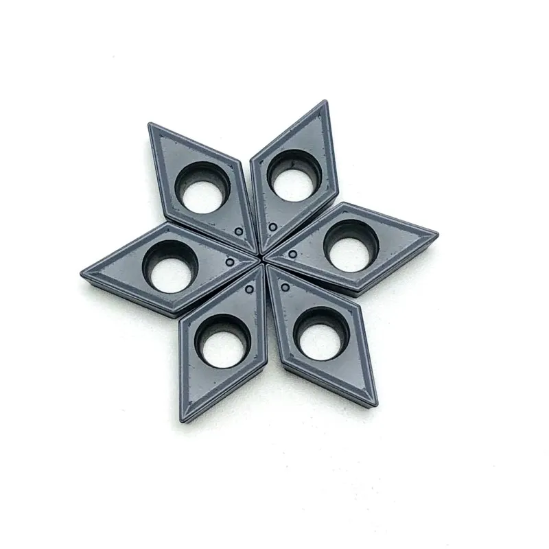 Inserti di tornitura DCMT 11T308-11T304 NN LT10 di alta qualità in metallo duro utensile di tornitura esterna strumento di metallo utensili di tornitura utensile da taglio DCMT11T304