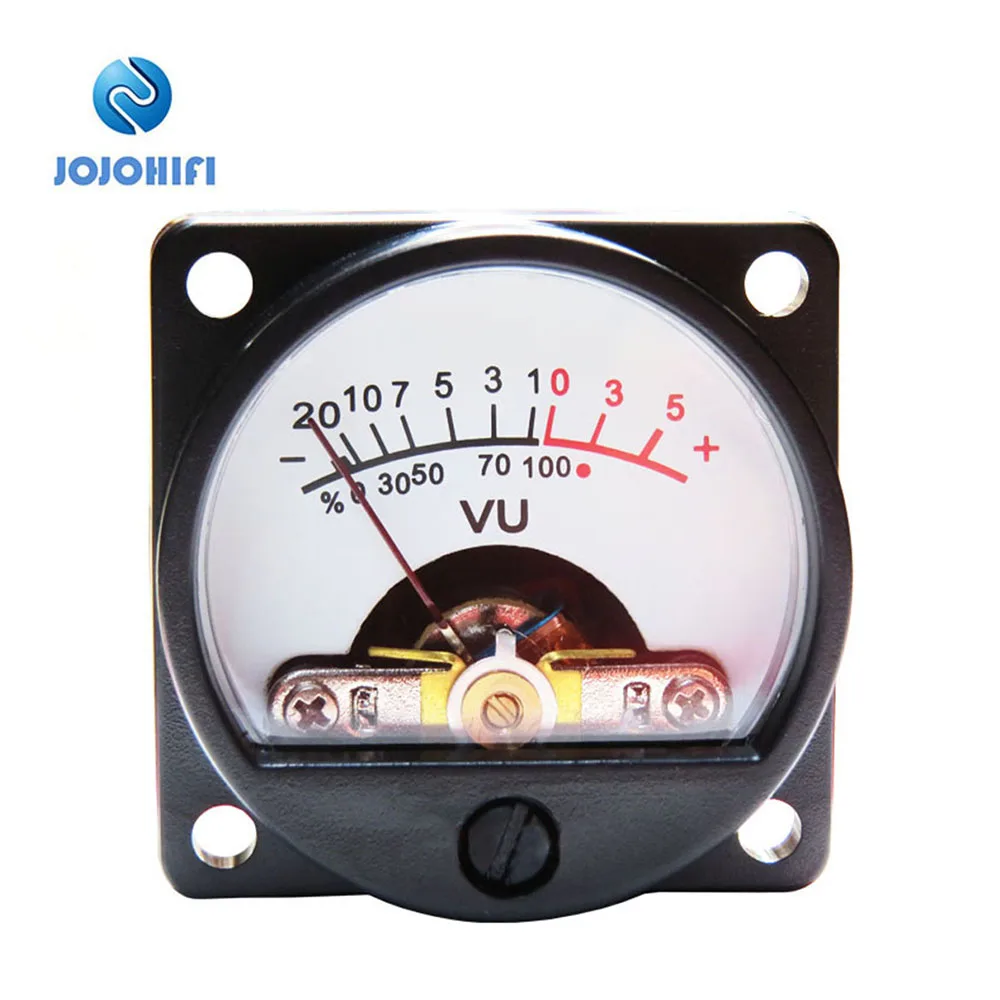 

VU Meter Y-34 Table Radio Head Amplifier Accessories with Heating Backlight 6-12V Lamp UV Level Meter Audio Table DB Table