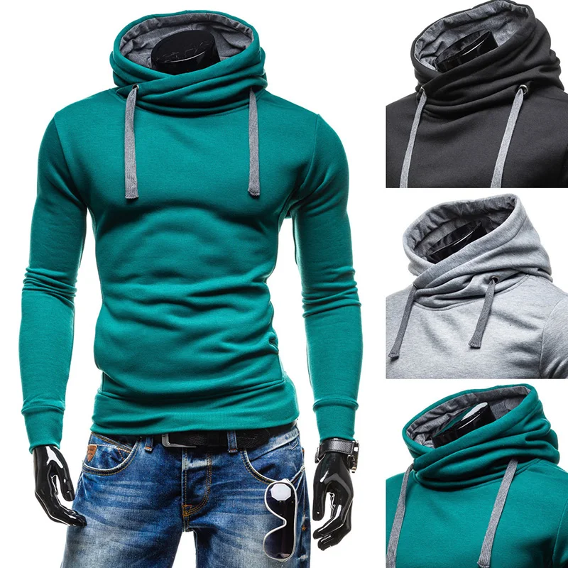 Mens Sweatshirt Long Sleeve Autumn Spring Casual Hoodies Top Boy Blouse Tracksuits Sweatshirts Hoodies Men  худи оверсайз