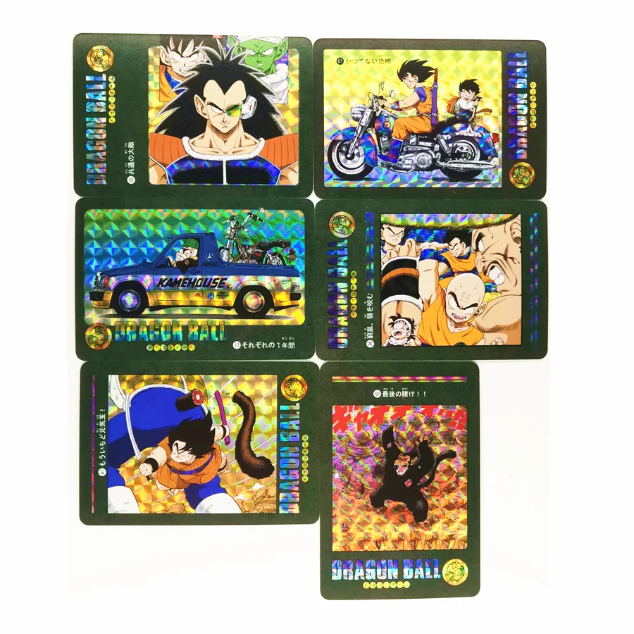 54pcs/set Super Saiyan Dragon Ball Z Stormy Situation No.3 Heroes Battle Card Ultra Instinct Goku Vegeta Game Collection Cards