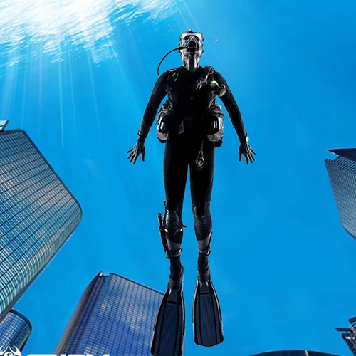 Imagen 2 del producto Guantes de neopreno Unisex a prueba de frío, manoplas Vogue para mantener el buceo, surf, natación, esnórquel, buceo, Rashguard, 3mm, Invierno