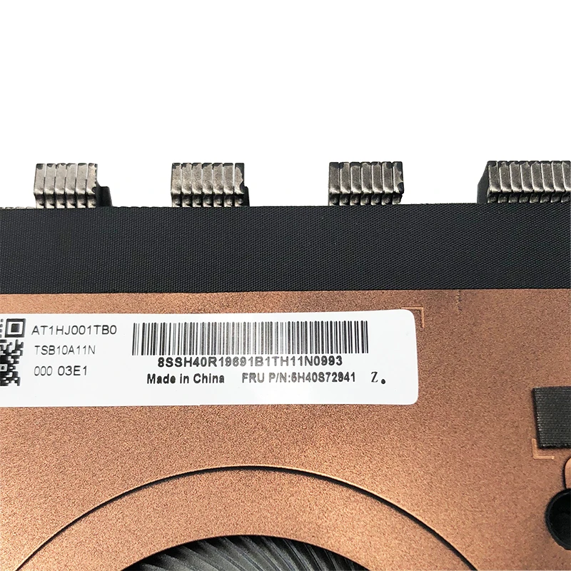 Imagem -03 - Original Uma Cpu Ventilador de Refrigeração do Dissipador Calor Refrigerador para Lenovo Thinkpad E14 Gen E15 Gen Portátil 5h40s72940 5h40s72941 Novo