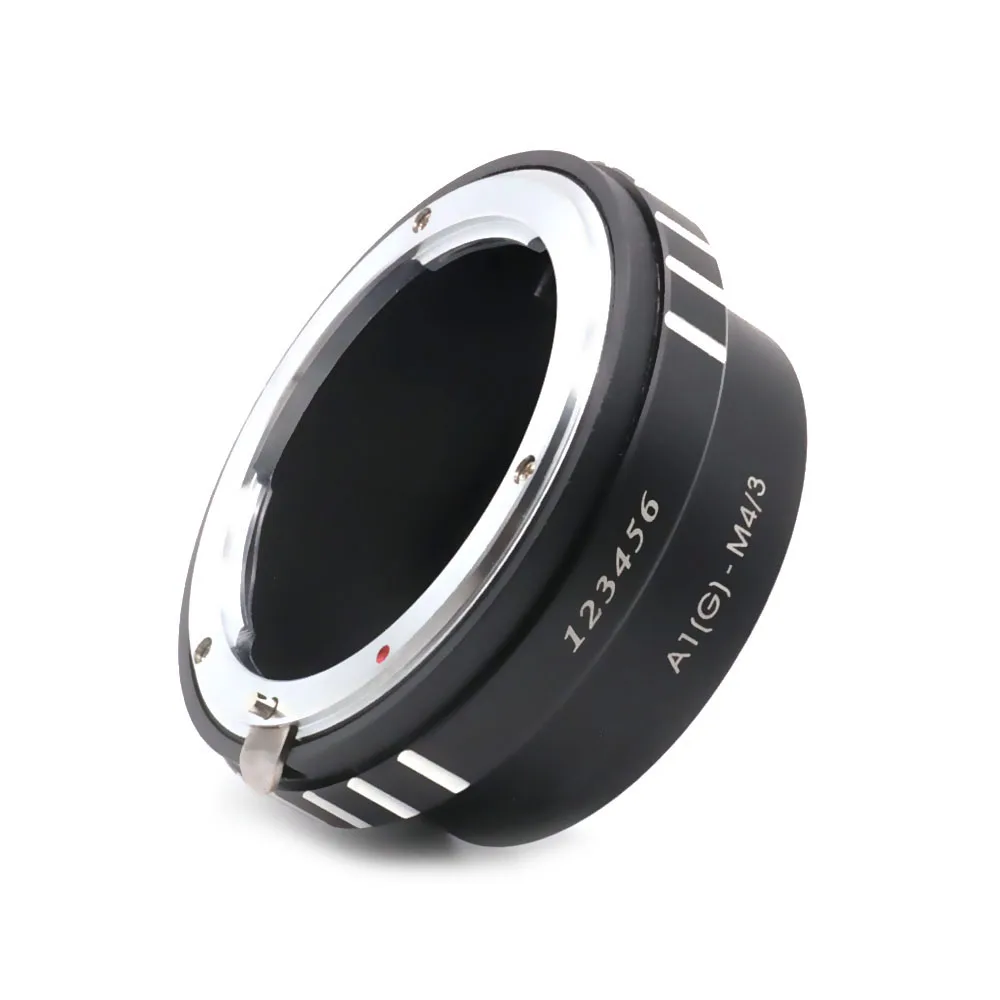 Nik (G) - M4/3 Mount Adapter Ring for Nikon F mount Lens for Micro Four Thirds M/43 MFT Camera Panasonic GF GH GX Olympus EM EPL
