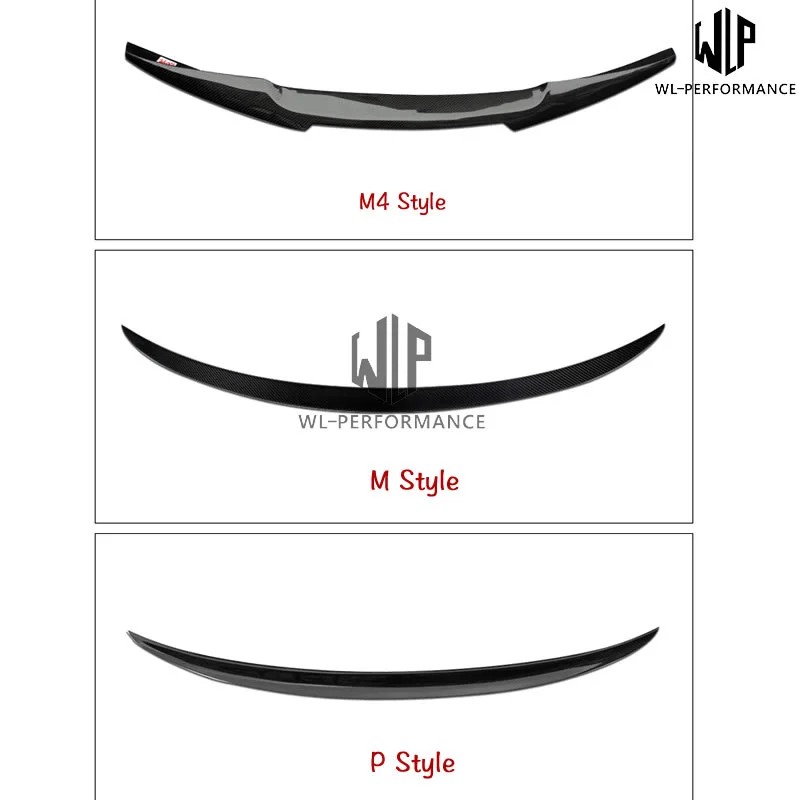 F52 High Quality Carbon Fiber Rear Spoiler Wing Car Body Kit for Bmw F52 New 1 Series M4 Style m Style p Style Car Styling 17-up