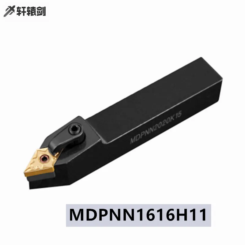 1PC MDPNN 1616H11 CNC Lathe Tool Holder Outer Turning  Metal Cutting  DNMG