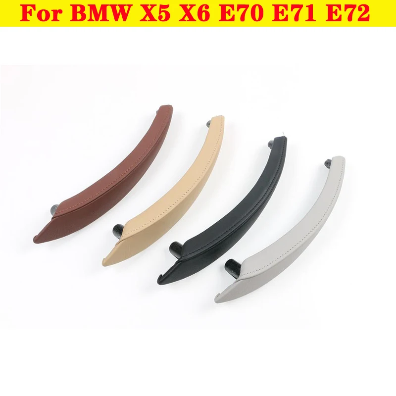 

Car Inner Door Panel Handle Pull Trim Cover For BMW X5 X6 E70 E71 E72 Auto Interior Armrest