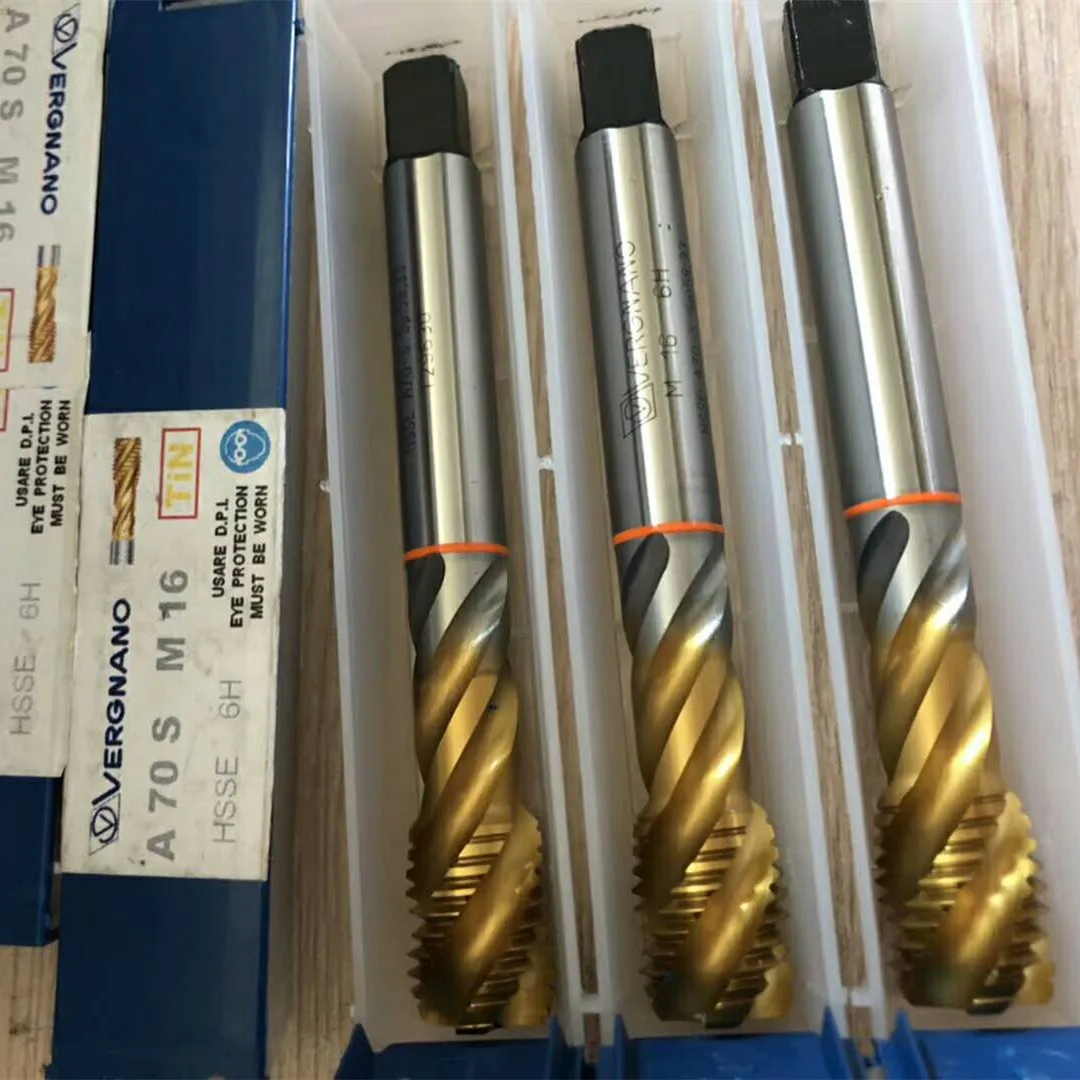 VERGNANO – robinet de Machine à cannelure spirale DIN A71S M10 * 1 M16X2 M30X3.5 6H & A70S M6X1 m8x1. 25, 1 pièce
