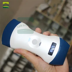 128 Element Doppler Sonar Probe Wireless Veterinary Scanner Portable Pregnancy Test Pig Dog Hand Sonar Pocket dog PW PROBE NEW