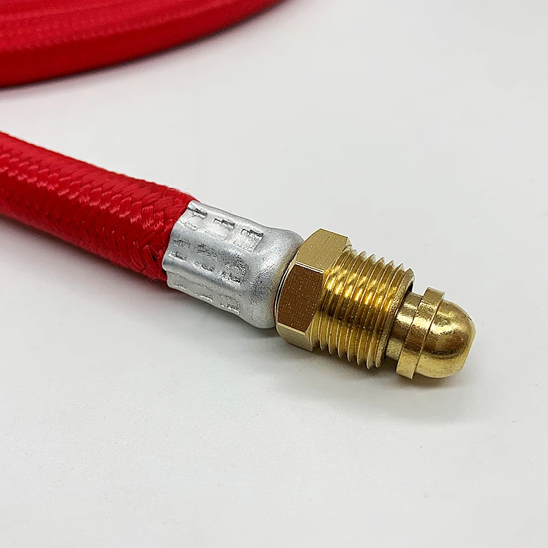 Imagem -05 - Conecte Rapidamente o Gás da Tocha de Soldadura de Tig-cabo de Mangueira Vermelho Integrado Elétrico Fios 4m 157.48in 3550 Euro Conector Wp26