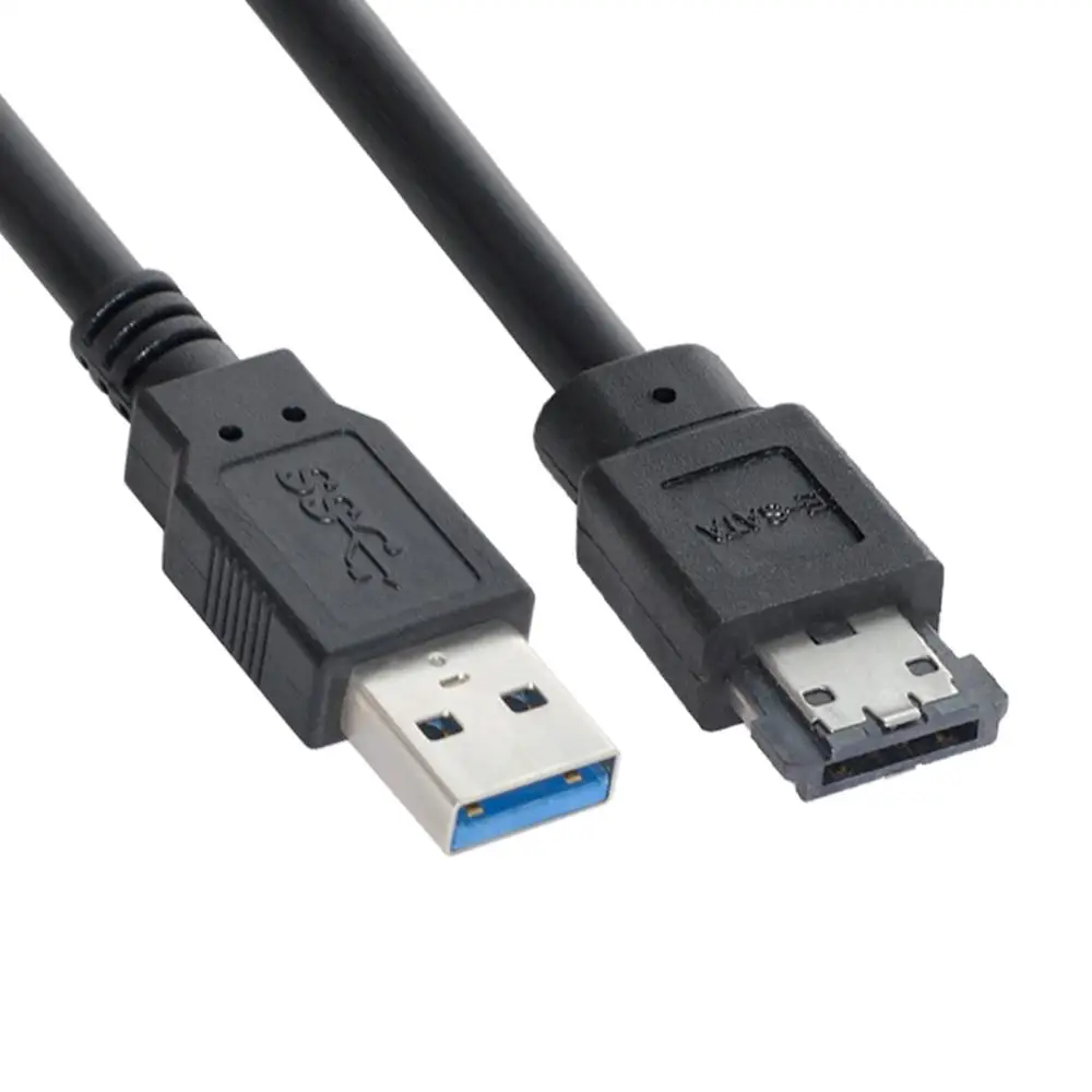 Power Over ESATA DC 5V Power To USB 3.0 Adapter USB3.0 To HDD/SSD/ODD ESATA Power Converter Cable 1m