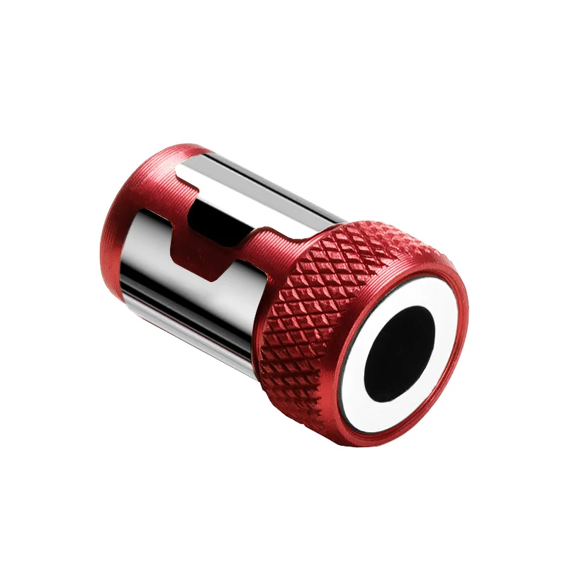 Anello magnetico universale 1/4 "anello magnetico con punta per cacciavite in metallo per anello potente con magnete anticorrosione con gambo da 6.35mm