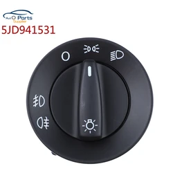 New 5JD941531 Headlight Fog Lamp Switch Knob For SKODA Fabia Octavia 1996 - 2014 Roomster Praktik SuperB