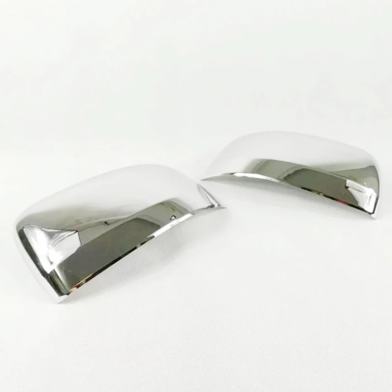 ABS Chrome/Carbon Fiber for Jeep Grand Cherokee 2014 15 16 17 18 2019 Car Rear View Side Door Turning Mirror Cover Shell Trim image 4