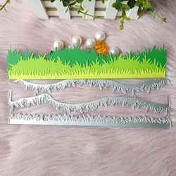 New 3 pieces grass metal cutting die mould scrapbook decoration embossed photo album decoration card making DIY handicrafts