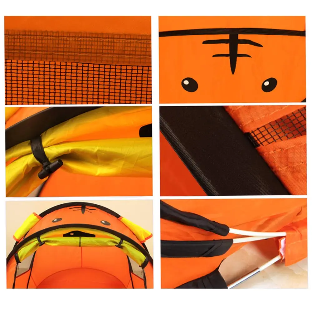 ของเล่นเต็นท์พับเต็นท์เด็กเด็กสัตว์เพลย์เฮาส์เกมแบบพกพากลางแจ้งห้องเจ้าหญิงปราสาทของเล่นสำหรับเด็กเล็กเด็กผู้หญิง