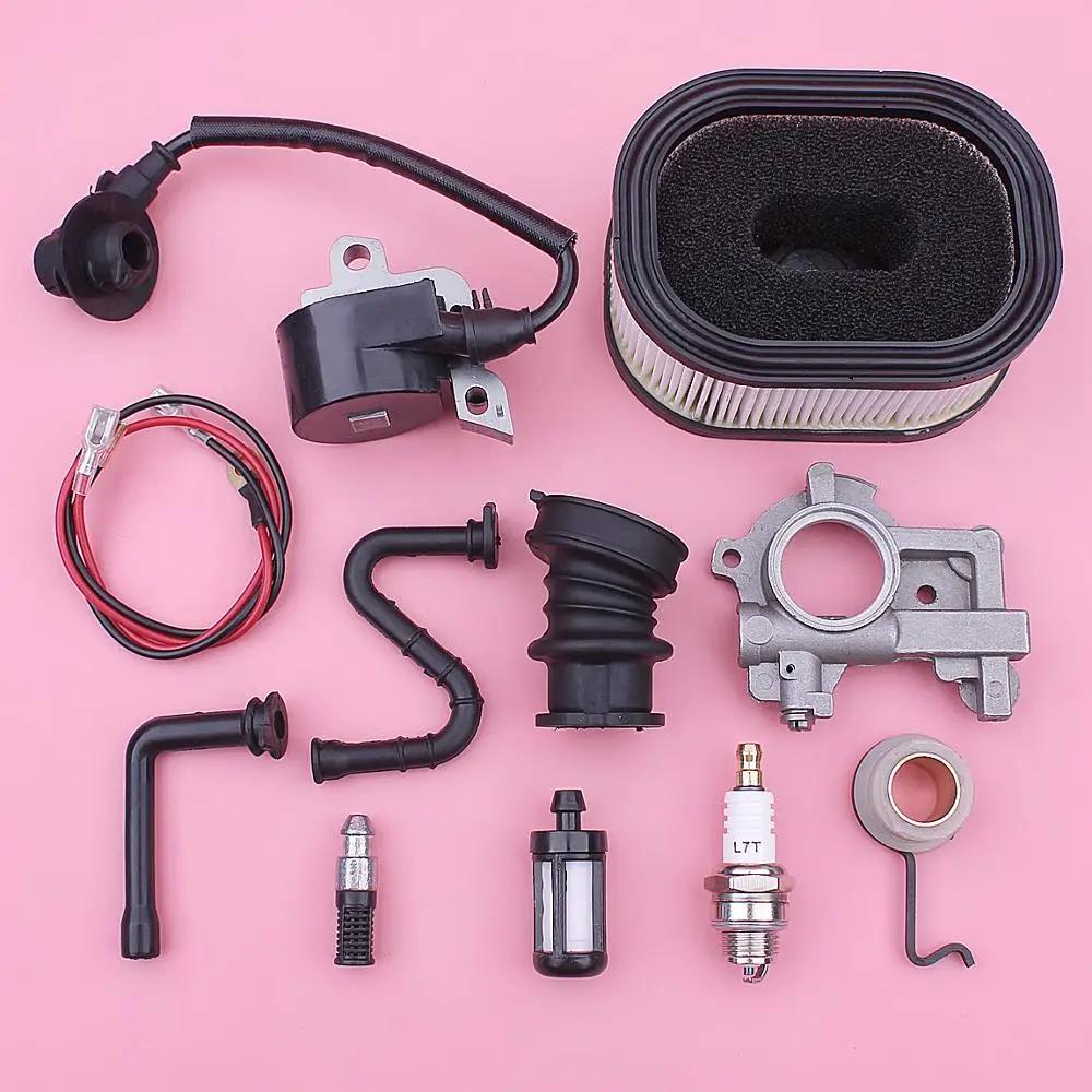 Kit de Filtro ar da Bobina Ignição para Stihl Ms660 066 Ms640 064 Ms650 Motosserra 1122 400 1314 0000 120 1653 Bomba Óleo Engrenagem Sem-fim