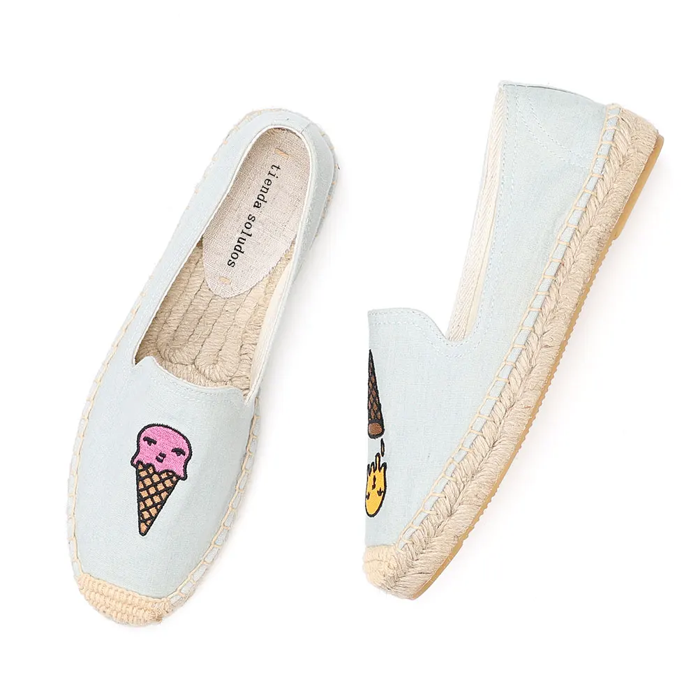 Casual Summer Women\'s Shoes Espadrille Platform Womens Color Espadrilles  Rushed Top Fashion Sapatos Zapatillas Mujer