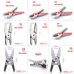 Pneumatic Scissors Head Crimping Tool Air Cutter Quick Take-off  Clamp Blade Toothed And Toothless Flat Mouth Vice