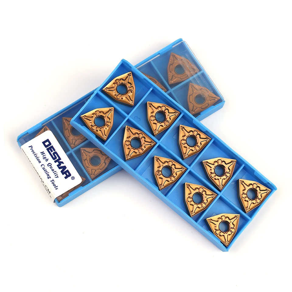 Inserts 12 12 TM CM CQ MT LF9018 DESKAR tornio originale parti di utensili utensili da taglio inserti in metallo duro