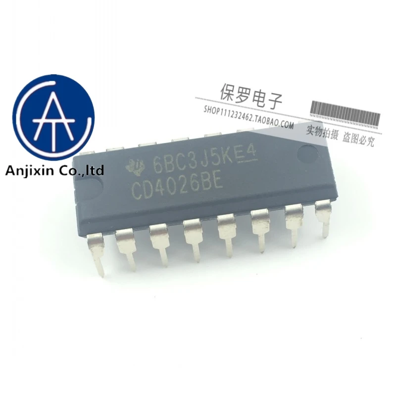 

10pcs 100% orginal and new decimal counter/divider CD4026BE CD4026 DIP-16 in stock