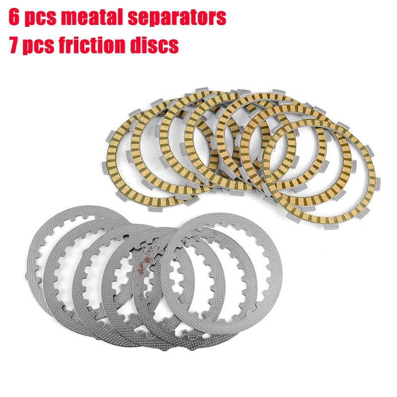 

Clutch Friction Plates For Yamaha DT230 DT230R Lanza 4TP1/2 DT125E DT125 DT125R DT125RE DT125X DT 230 230R 125 125 125E E R RE