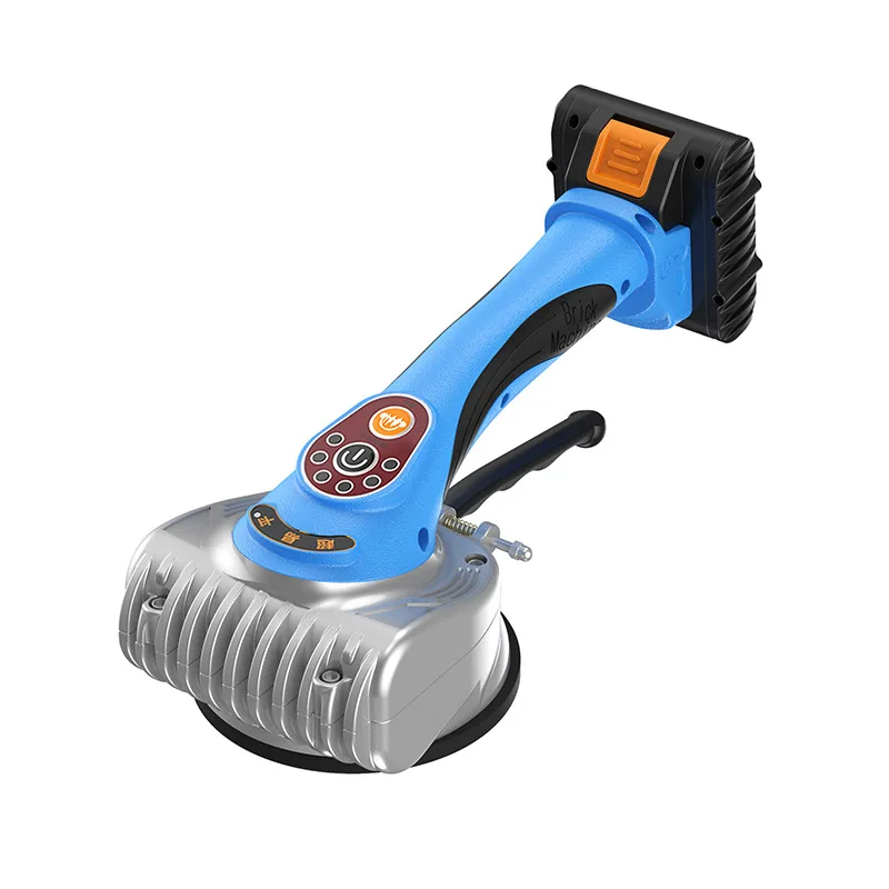 High Power Electric Tile Vibrator Leveling Machine Bricklayer Ceramic Tile Suction Cup  Wireless Tile Floor Laying Tool