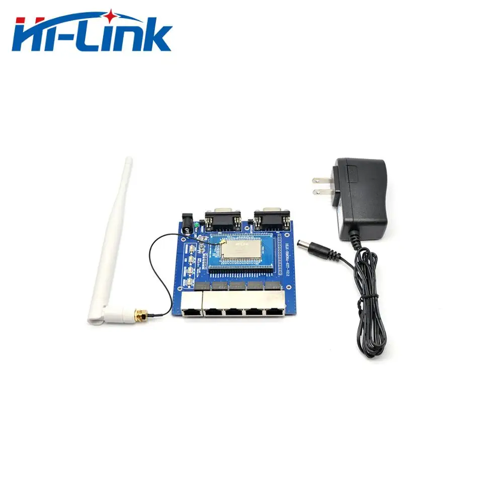 HLK-7628N Test Suit Hi-Link Wifi MT7628N  Router Module Support Openwrt With Test Board  Free Shipping