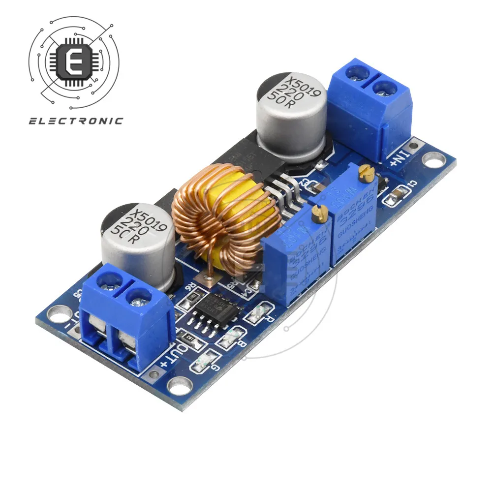 XL4015 DC 4-38V to DC 1.25-36V Continuously Adjustable Constant-Current Constant Voltage 5A Low-Ripple Buck Board Buck Converter