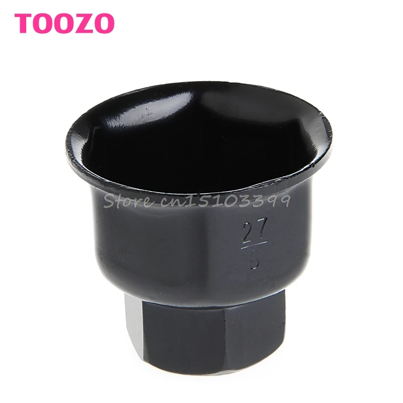 Auto Car Oil Filter Wrench Cap Socket 27mm 3/8\