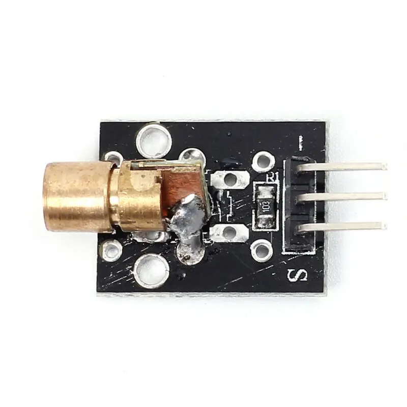 10 teile/satz laser empfänger sensor modul + KY-008 sender für avr elektrische geräte werkzeuge