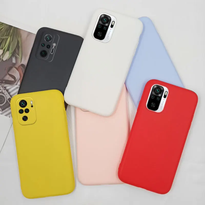 Желтый чехол для Xiaomi Redmi Note 10 Pro S Redmi Note10, чехол фиолетового и черного цвета из ТПУ, силиконовый мягкий бампер из ТПУ для Redmi Note 10Pro, чехол