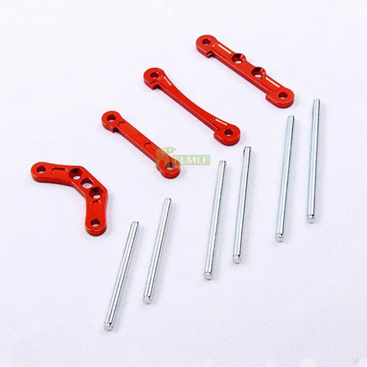 

Alloy CNC Front Rear Suspension Pivot Axle Pin Positioning Pieces Set Fit for 1/5 HPI ROVAN KM BAJA 5B 5T 5SC RC Car Parts