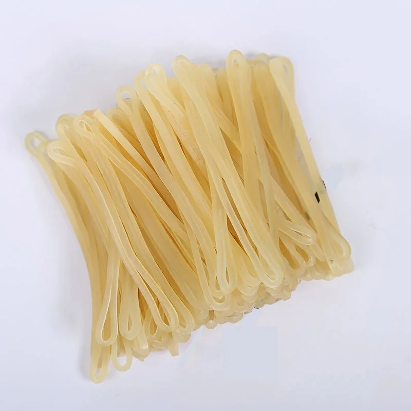 Gomas elásticas de látex Natural para oficina, bandas de goma de alta calidad, 50/100/200 piezas