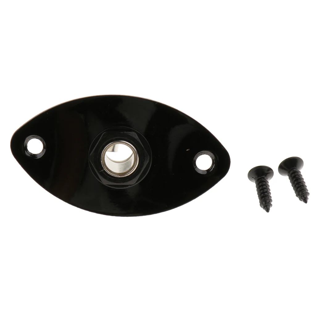 Standard Recessed Oval Plate w/ Jack for  Jackson Electric Guitars - view 3