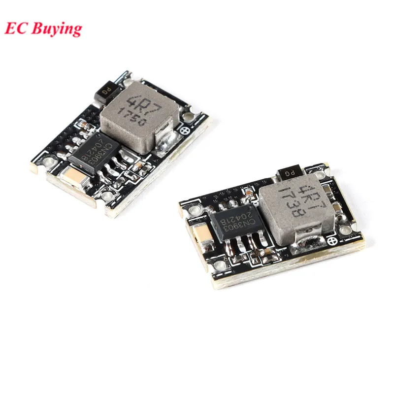 10pcs/1pc DC-DC Buck Power Supply Module Adjustable Step Down Converter Board 5V-30V To 3.3V 4.2V 5V 9V 12V 3A for Car Charging