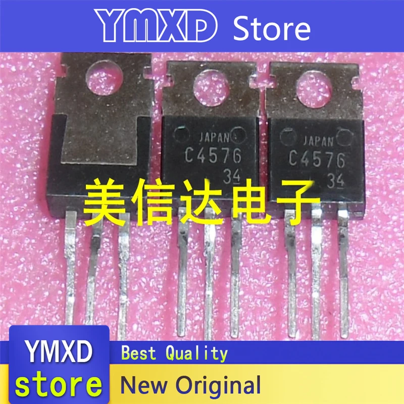 10 unids/lote, nuevo, Original, 2SC4576 C4576, pies rectos, en Stock