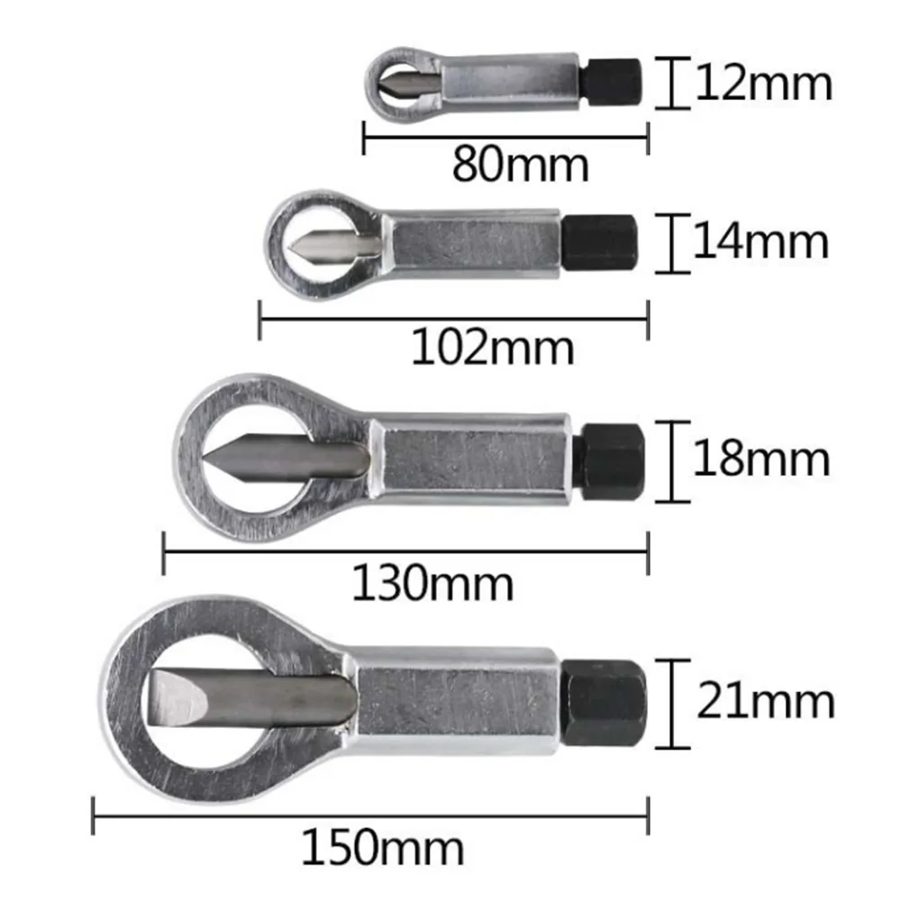 1pc Duty Rust Resistant Damaged Nut Splitter Remover Rusty Nut Splitter Spanner Remove Cutter Tool Steel Wrench Hex