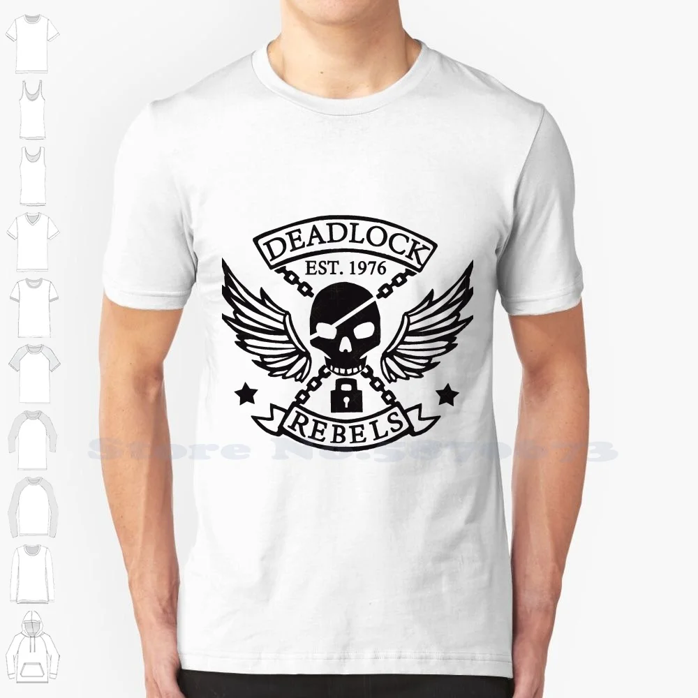 Deadlock Rebels 100% Pure Cotton T-Shirt Deadlock Rebels