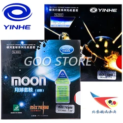 Yinhe Moon-tenis de mesa con esponja para raqueta de Ping Pong, tenis de mesa, velocidad máxima, sin pipas sintonizadas de fábrica
