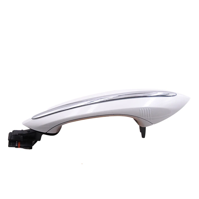 3 Colors Black Pearl White Champagne Car Exterior Comfort Access Door Handle For BMW 5 6 7 Series F01 F02 F06 51217231931