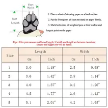Winter Pet Shoes for Small Dogs Non-slip Snow Boots #2